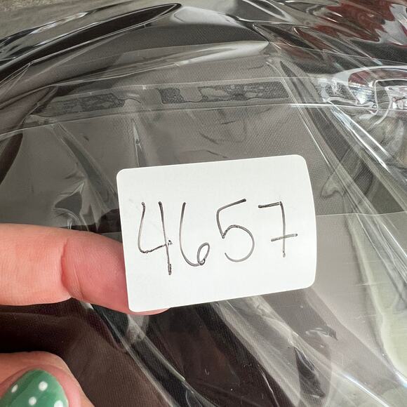 SHARAGANO Women's Button Front Pleated Shirt Casual Dress Size 18W In Very Black - Picture 11 of 11